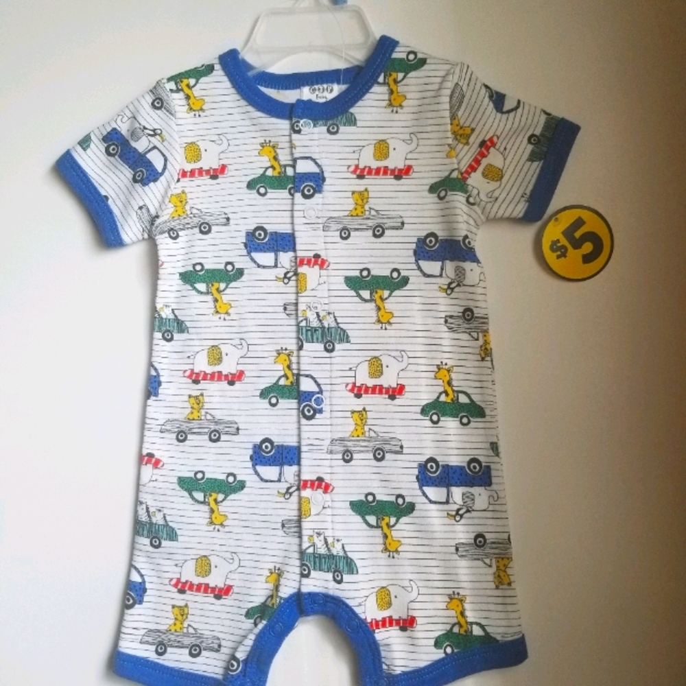 Baby Boy Bodysuit Size 3-6 Months